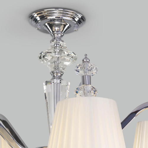 Потолочная люстра Eurosvet Diva 60122/5 хром Потолочная люстра Eurosvet Diva 60122/5 хром