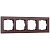 Рамка Werkel Favorit на 4 поста мокко WL01-Frame-04 4690389063770