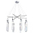 Подвесная люстра Newport 4524+4/S chrome М0066076