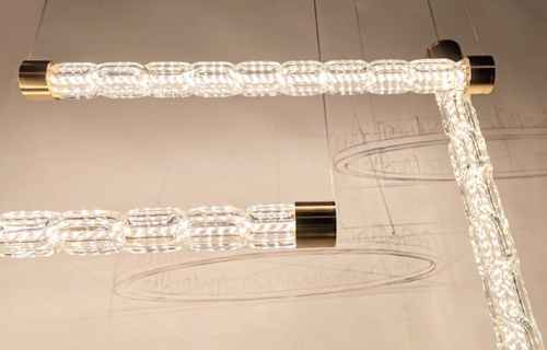 Подвесной светильник OMD807B gold