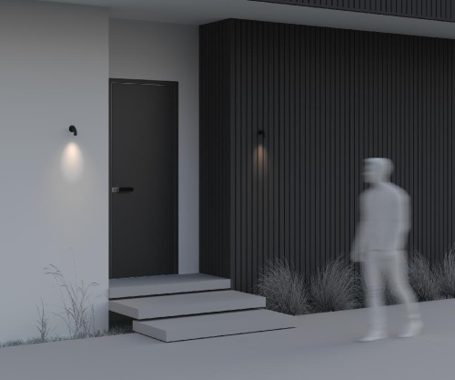 Настенный светильник (бра) Outdoor O477WL-L2GF3K