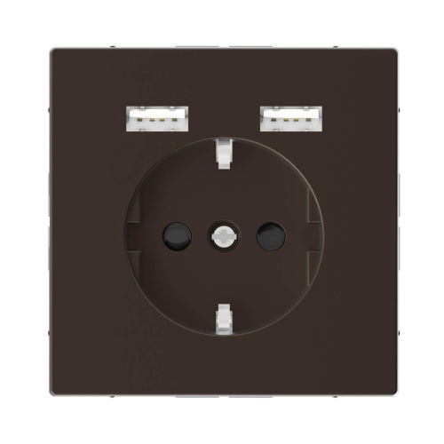 Розетка компьютерная USBx2 Schneider Electric Merten D-Life MTN2366-6052