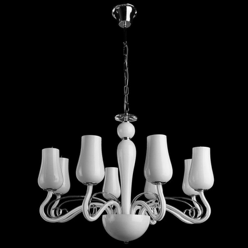 Подвесная люстра Arte Lamp Biancaneve A8110LM-8WH Подвесная люстра Arte Lamp Biancaneve A8110LM-8WH