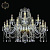 Подвесная люстра ArtClassic 11.12.10+5.300.Gd.Sp
