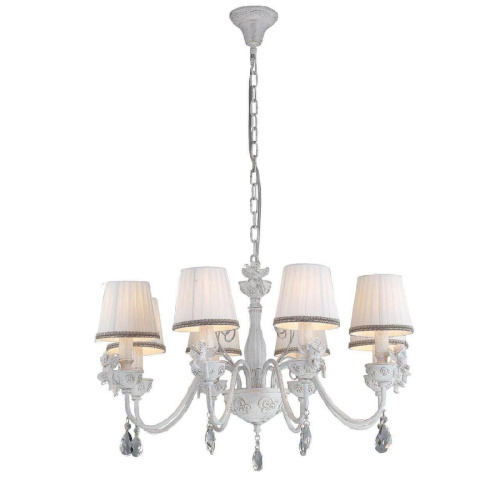 Подвесная люстра Arte Lamp Сherubino A5656LM-8WG Подвесная люстра Arte Lamp Сherubino A5656LM-8WG
