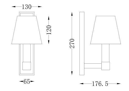 Бра Maytoni Tet-a-tet MOD104WL-01B