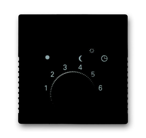 Накладка для механизма терморегулятора 1095 U/UF-507, 1096 U, Basic 55, ch?teau-black