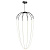 Подвесной светодиодный светильник De Markt Стелла 412010701