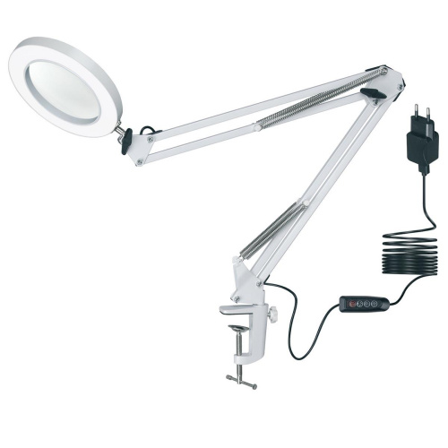 Настольная лампа Uniel TLD-568 White/Led/300Lm/2700-5500K/Dimmer/X5 UL-00007386 Настольная лампа Uniel TLD-568 White/Led/300Lm/2700-5500K/Dimmer/X5 UL-00007386