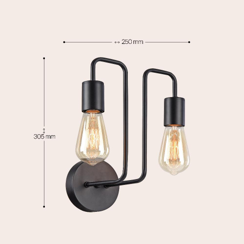 Бра Maytoni Gilbert T532WL-02B Бра Maytoni Gilbert T532WL-02B