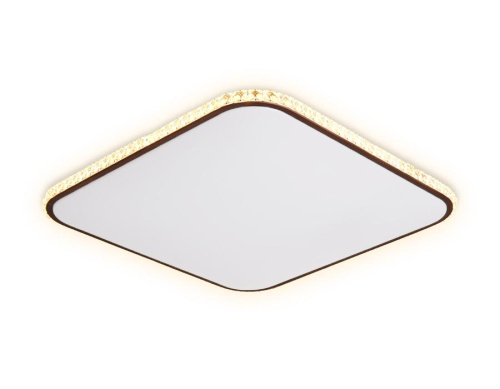 Потолочный светодиодный светильник Ambrella light Orbital Crystal FF76 Потолочный светодиодный светильник Ambrella light Orbital Crystal FF76