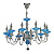 Подвесная люстра Osgona Azzurro 699104
