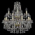 Подвесная люстра Bohemia Ivele 1409/10+5/195/2d/G