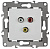 Розетка RCA ЭРА 12 12-3113-01 Б0027471