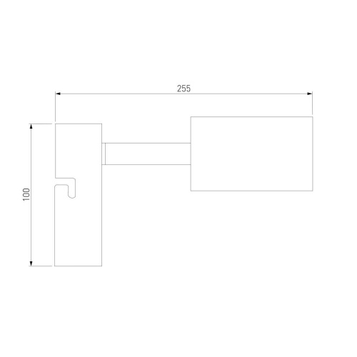 Спот Eurosvet Bronze 20063/1 LED античная бронза