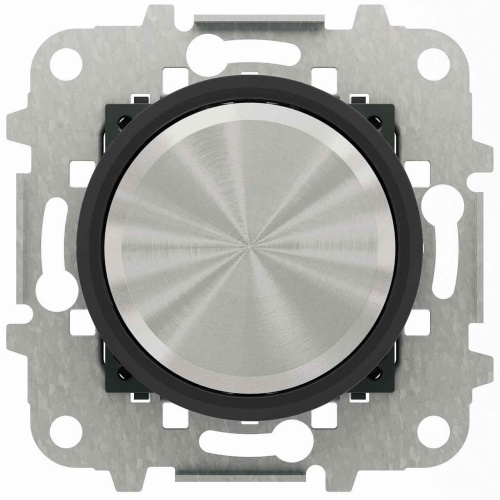 Диммер поворотный для LED ABB Sky Moon cтекло чёрное 2CLA866020A1501 Диммер поворотный для LED ABB Sky Moon cтекло чёрное 2CLA866020A1501