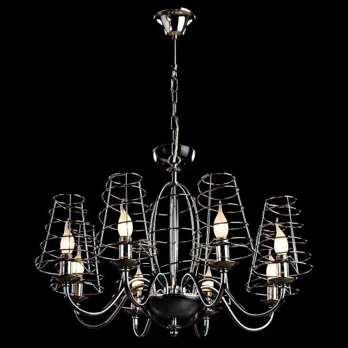 Подвесная люстра Arte Lamp Cage A4320LM-8CC Подвесная люстра Arte Lamp Cage A4320LM-8CC