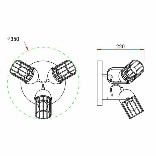 Спот Rivoli Anemon 5062-733 Б0047366