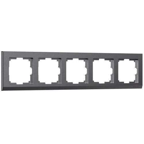 Рамка Werkel Stark на 5 постов графит W0051864 4690389194535