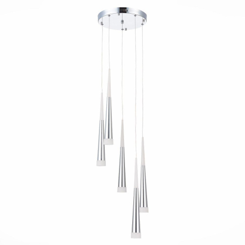 Подвесная светодиодная люстра Evoluce Orpelo SLE200113-05 Подвесная светодиодная люстра Evoluce Orpelo SLE200113-05