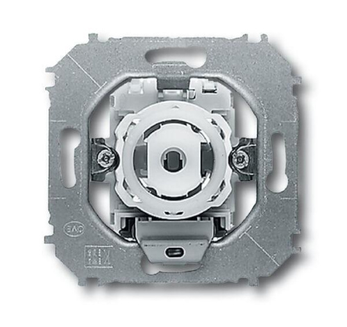 Выключатель одноклавишный двухполюсный ABB Impuls 10A 250V 2CKA001022A0623 Выключатель одноклавишный двухполюсный ABB Impuls 10A 250V 2CKA001022A0623