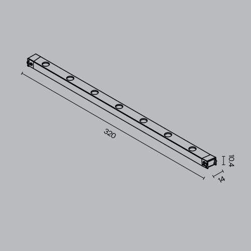 Трековый светильник Technical TR174-1-12WTW-M-B Трековый светильник Technical TR174-1-12WTW-M-B
