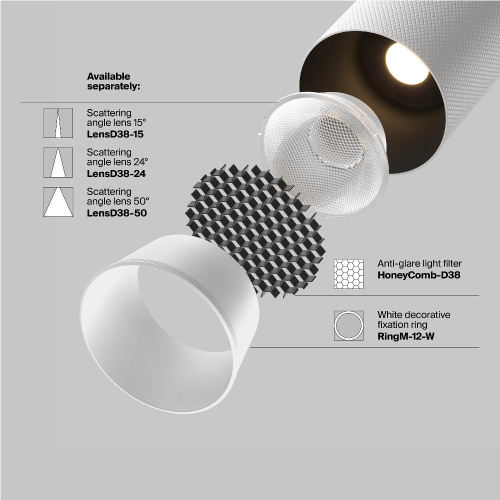 Трековый светильник Technical TR097-2-12W4K-M-BW Трековый светильник Technical TR097-2-12W4K-M-BW