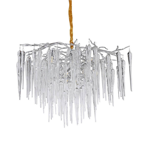 Подвесная люстра Lumien Hall Emelin LH3066/10P-SL-CL Подвесная люстра Lumien Hall Emelin LH3066/10P-SL-CL