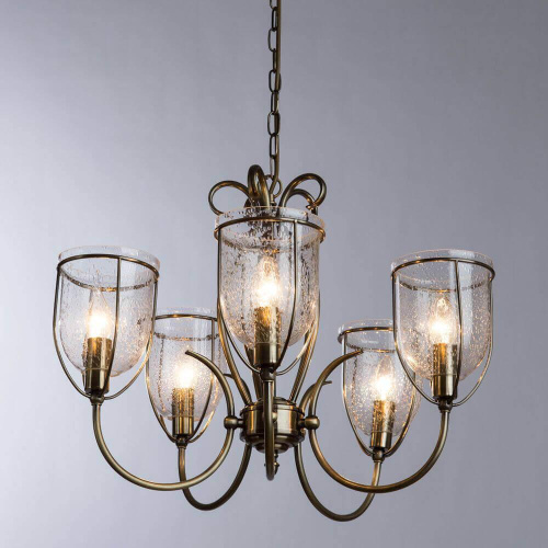 Подвесная люстра Arte Lamp Salvador A6351LM-5AB Подвесная люстра Arte Lamp Salvador A6351LM-5AB