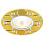 Встраиваемый светильник Ambrella light Classic A808 AL/G