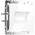 Розетка Werkel двойная Ethernet RJ-45 белая WL01-RJ45+RJ45 4690389073526