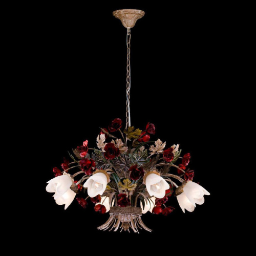 Подвесная люстра Lucia Tucci Fiori Di Rose 1760.8 Подвесная люстра Lucia Tucci Fiori Di Rose 1760.8