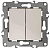 Переключатель двухклавишный ЭРА 12 10AX 250V 12-1106-02 Б0014664