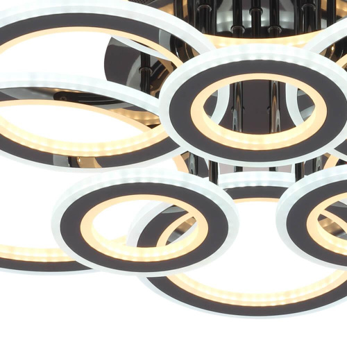 Потолочная светодиодная люстра Seven Fires Eveik SF7010/9C-BKCR