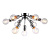 Потолочная люстра Arte Lamp Fuoco A9265PL-9CC