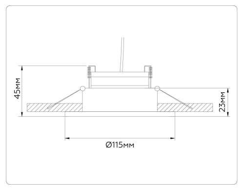 Встраиваемый светильник Ambrella light TECHNO SPOT TN51913 Встраиваемый светильник Ambrella light TECHNO SPOT TN51913