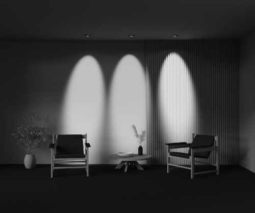 Встраиваемый светильник Technical DL105-12W3K-B