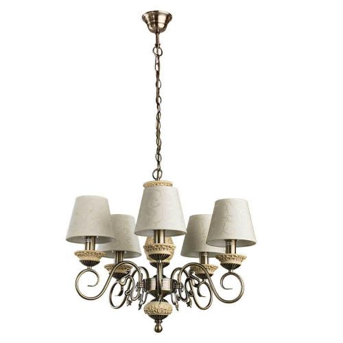 Подвесная люстра Arte Lamp Ivory A9070LM-5AB Подвесная люстра Arte Lamp Ivory A9070LM-5AB