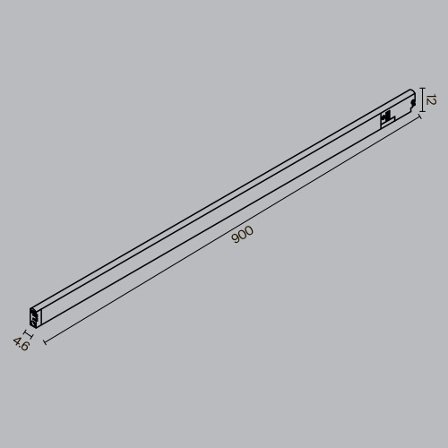 Трековый светильник Technical TR190-1-15W4K-B Трековый светильник Technical TR190-1-15W4K-B