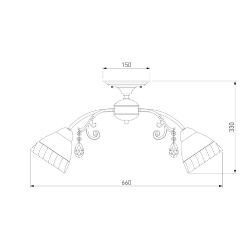 Потолочная люстра Eurosvet Camilla 30156/5 золото Потолочная люстра Eurosvet Camilla 30156/5 золото