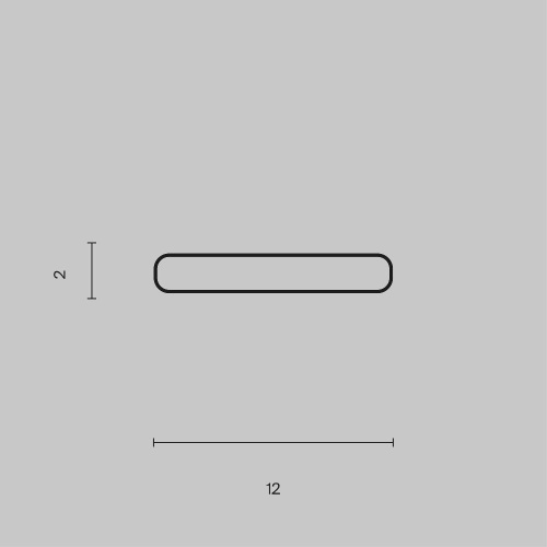 Комплектующие к светодиодной ленте Led Strip ALM-1202-S-2M