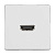 Розетка HDMI белая WL01-60-11 4690389097447