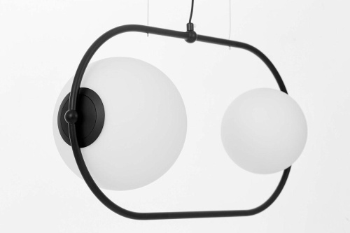 Подвесная люстра Lumina Deco Panari LDP 1210-2-PR BK Подвесная люстра Lumina Deco Panari LDP 1210-2-PR BK