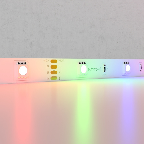 Светодиодная лента Maytoni Technical 7,2W/m 30LED/m 5050SMD RGB 5M 10126 Светодиодная лента Maytoni Technical 7,2W/m 30LED/m 5050SMD RGB 5M 10126