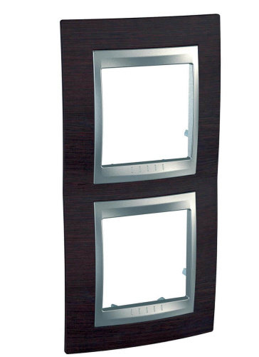 Рамка 2-постовая вертикальная Schneider Electric Unica Top MGU66.004V.0M3