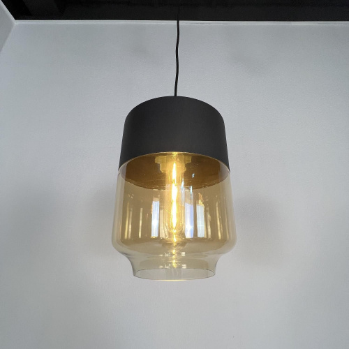 Подвесной Светильник Nord A D18 Black/Amber By Imperiumloft