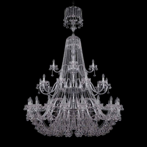 Подвесная люстра Bohemia Ivele 1409/20+10+5/530/XL-203/3d Ni
