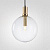 Подвесной Светильник Penball D25 Gold By Imperiumloft