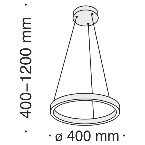 Подвесной светодиодный светильник Maytoni Rim MOD058PL-L22BS4K
