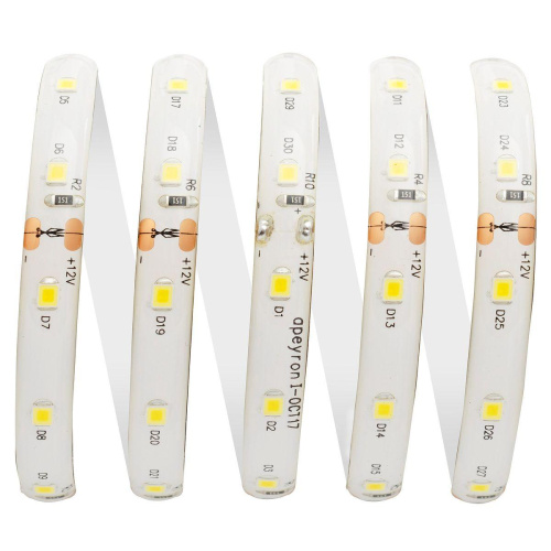 Светодиодная влагозащищенная лента OGM 4,8W/m 60LED/m 2835SMD теплый белый 5M LSE-148